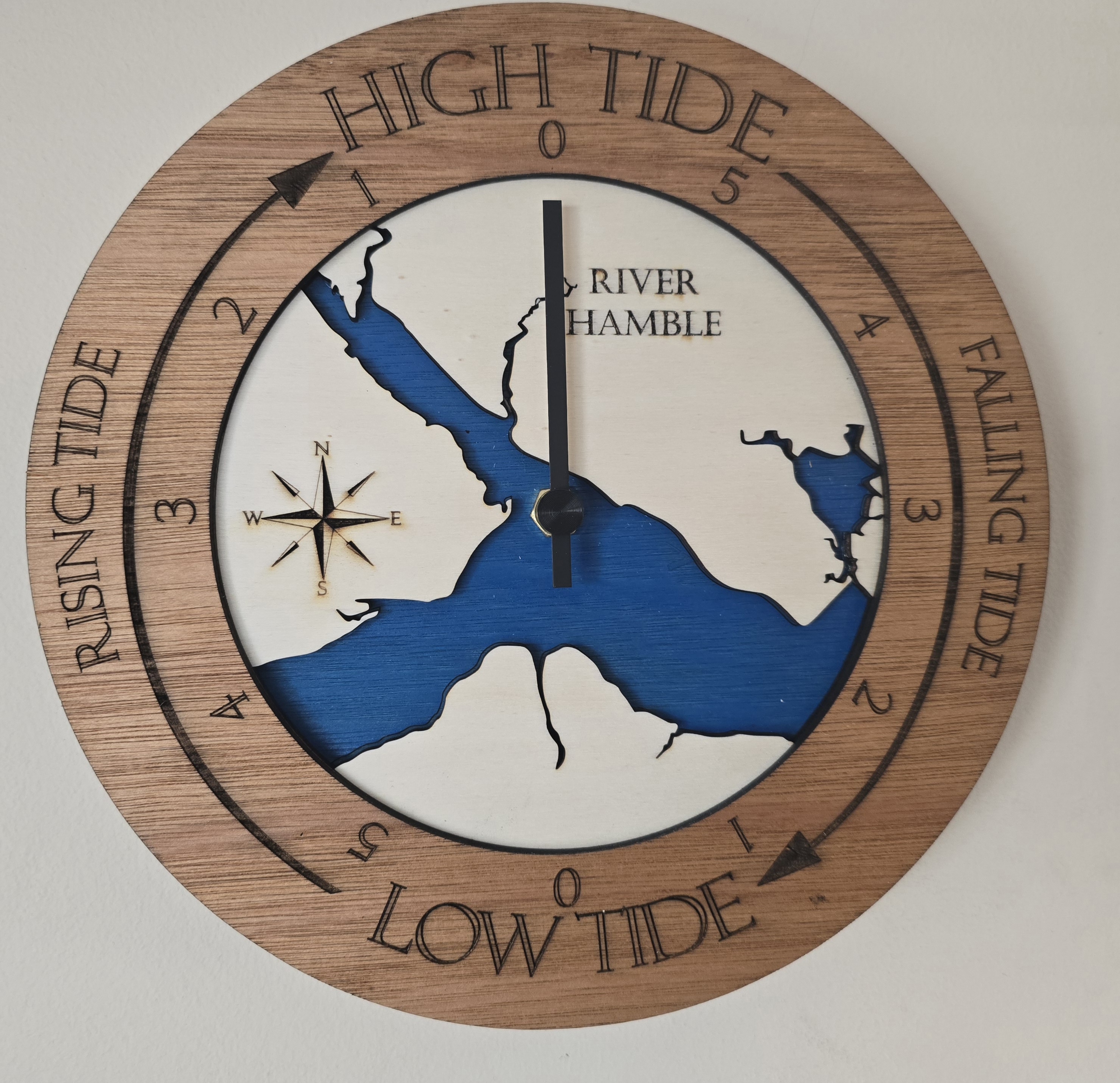 River Hamble Tide Clock