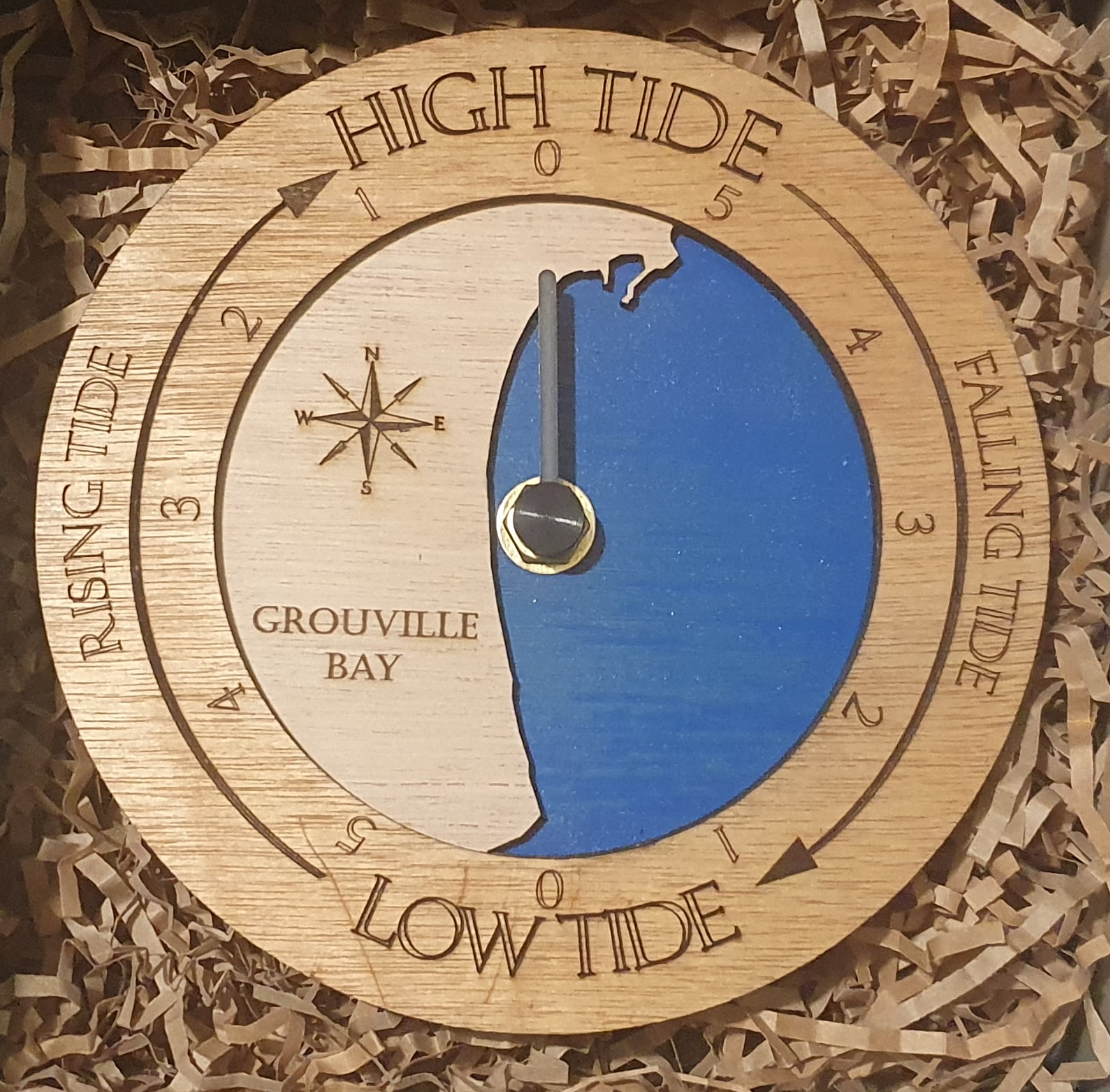 Grouville Bay Tide Clock