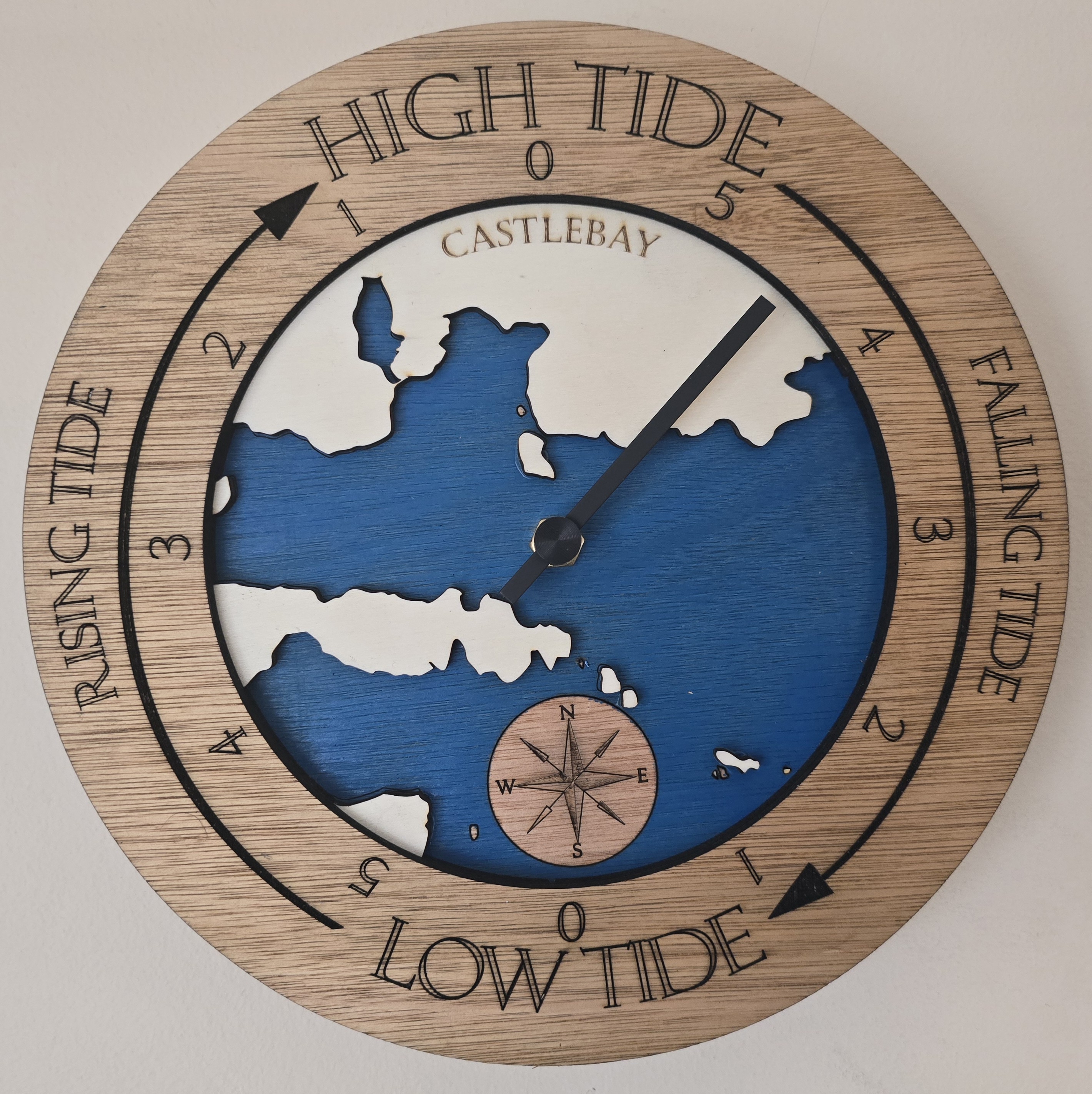 Castlebay Tide Clock